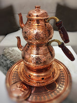 Handmade Copper Kettle, Vintage Style Tea Kettle, Herbal Teapot, Coffee Pot Samovar سماور