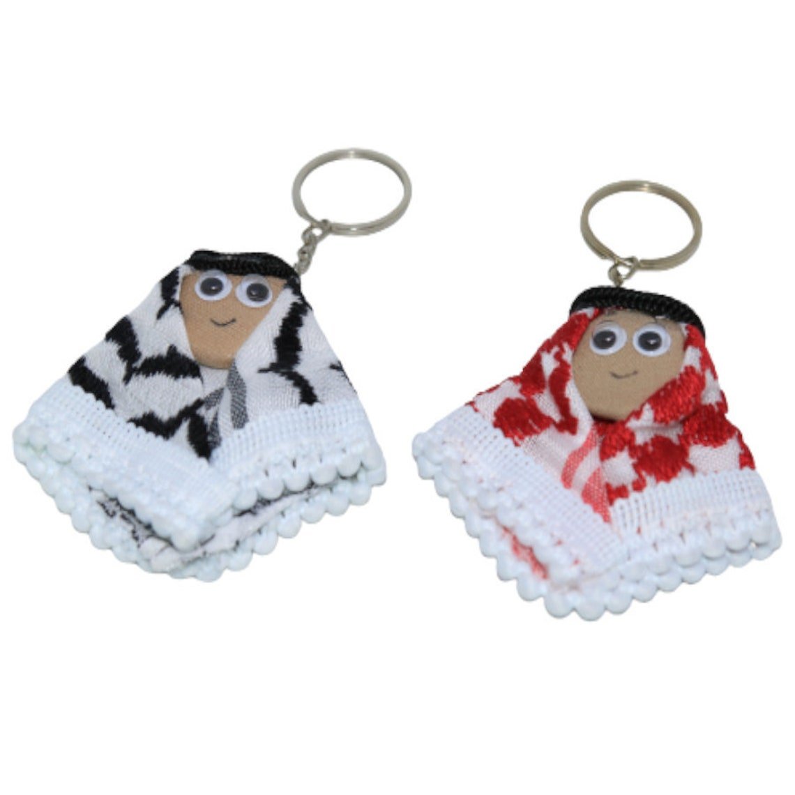 Palestine , Keffiyeh , Joardan , Shemagh , Key Chain , Free Palestine , Hattah , Key ring , Arabian , Key Chain Gift , Middle east Souvenir