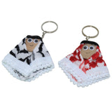 Palestine , Keffiyeh , Joardan , Shemagh , Key Chain , Free Palestine , Hattah , Key ring , Arabian , Key Chain Gift , Middle east Souvenir