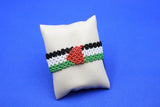 Palestine Bracelet , Palestine Flag Design , Palestinian armband , Palestinian Men Bracelet , Palestine , Palestinian , Palestinian Bracelet