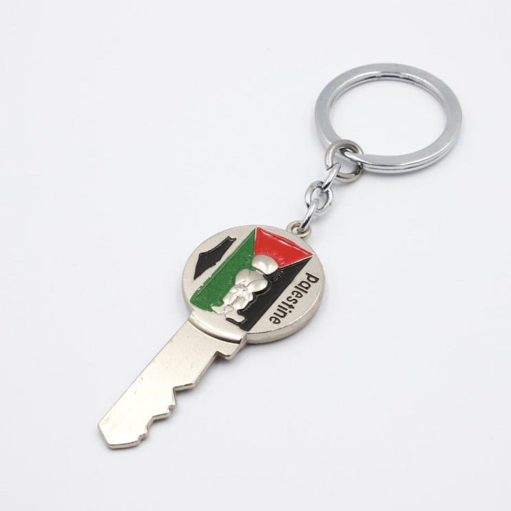 Handalah Palestinian Key Map Keychain - Rassme
