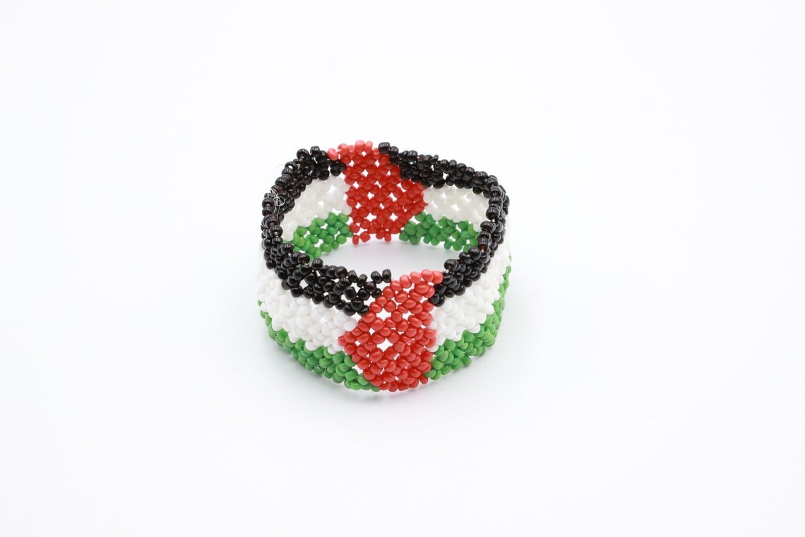 Palestine Bracelet , Palestine Flag Design , Palestinian armband , Palestinian Men Bracelet , Palestine , Palestinian , Palestinian Bracelet