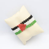 Palestine Bracelet , Palestine Flag Design , Palestinian armband , Palestinian Men Bracelet , Palestine , Palestinian , Palestinian Bracelet