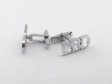 Initials Cufflinks, Personalized Cuff Links, Groomsmen gifts, Groom Wedding Cufflinks, Father's Day, Gift For Him, Cufflink