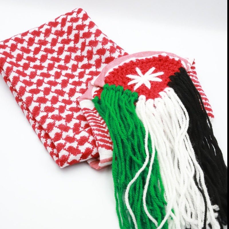 Hatta Keffiyeh Shemagh Kuffiyeh Shmaagh Scarf شماغ حطة
