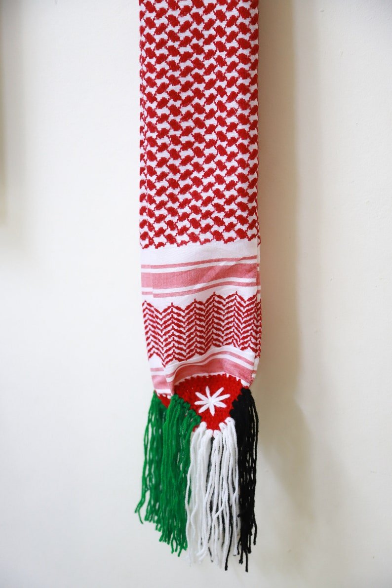 Hatta Keffiyeh Shemagh Kuffiyeh Shmaagh Scarf شماغ حطة
