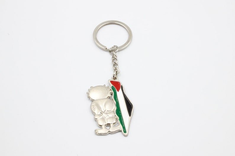 Handalah Palestinian Map Keychain