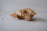 Vintage Handmade Wood Carved Pregnant Elephant with Baby Inside
