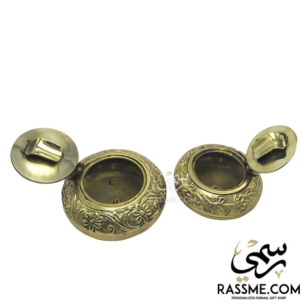 Indian Solid Portable Brass Ashtray