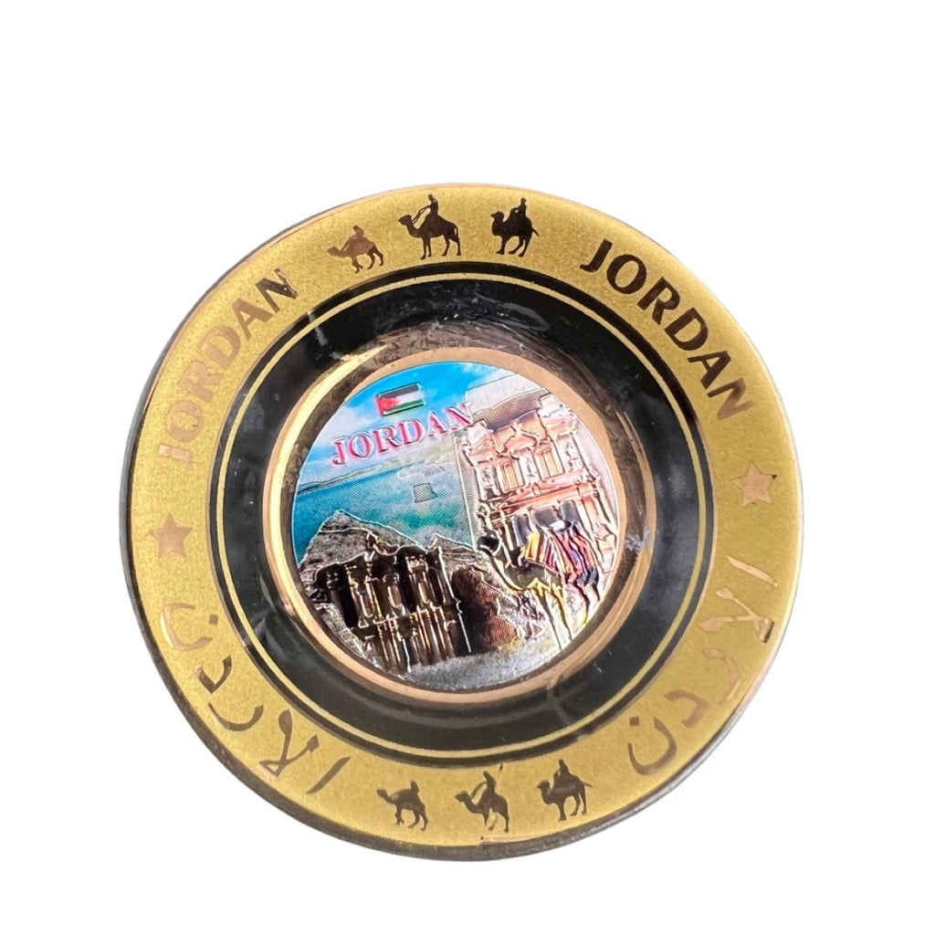 Jordan Souvenir Magnet Metal Plate