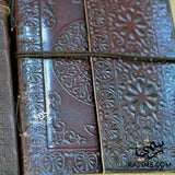 Leather Authentic Notebook Antique Paper - Free Engraving