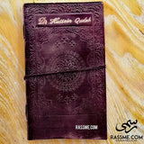 Leather Authentic Notebook Antique Paper - Free Engraving