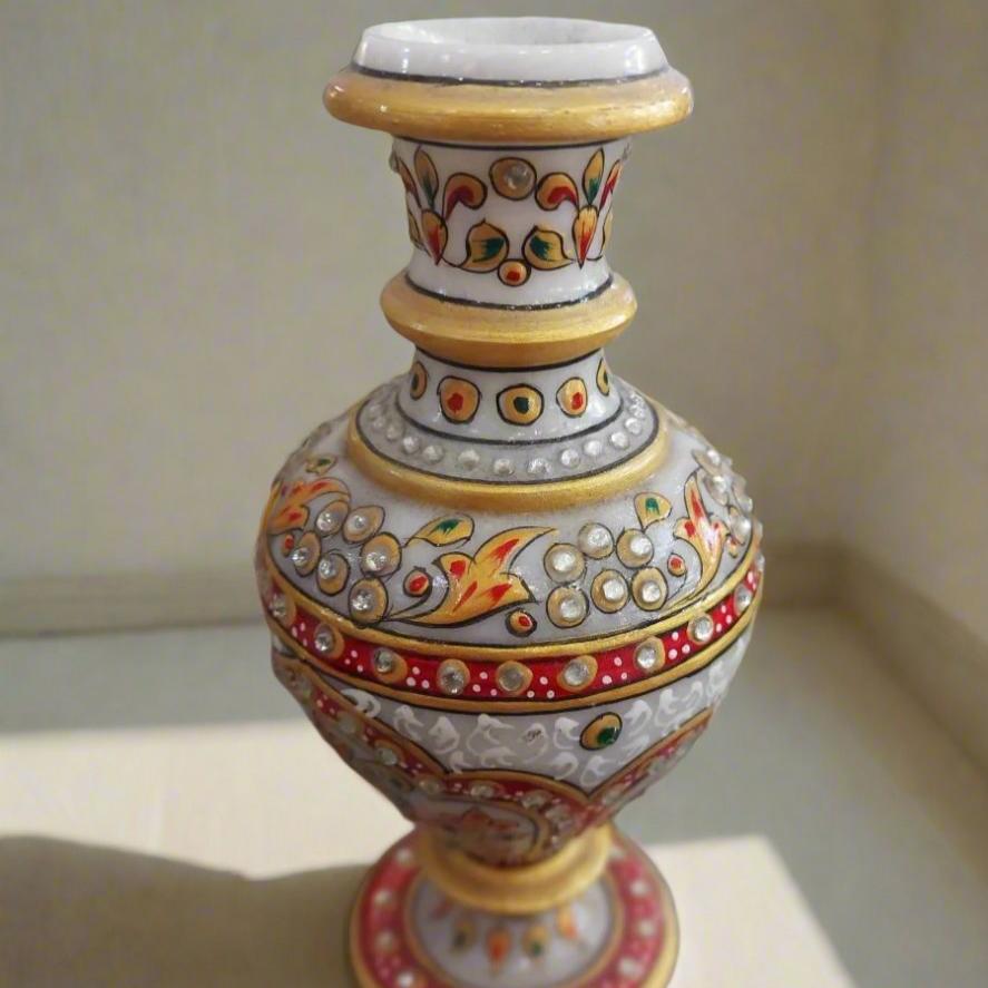 Luxury Oriental Marble Vase Handicraft