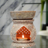 Marble Incense Oil Warmer