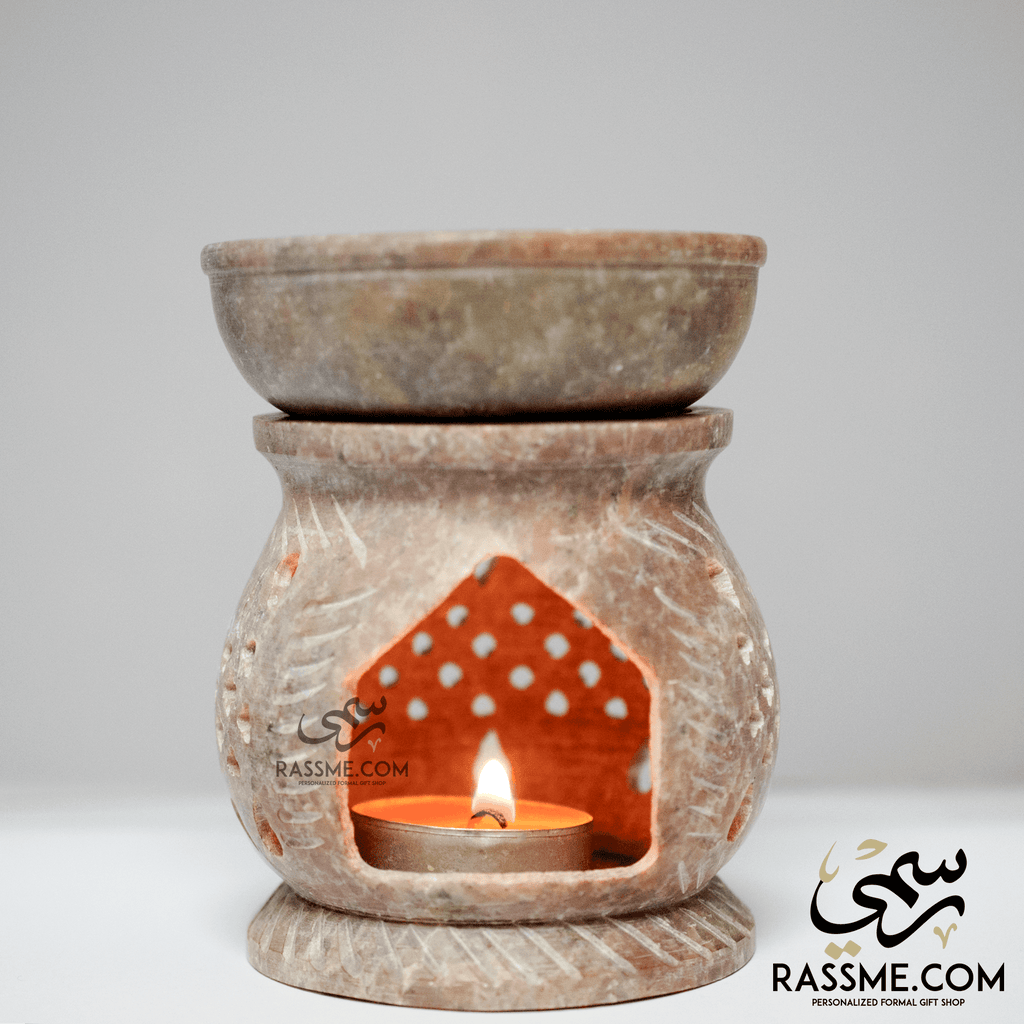 Marble Incense Oil Warmer