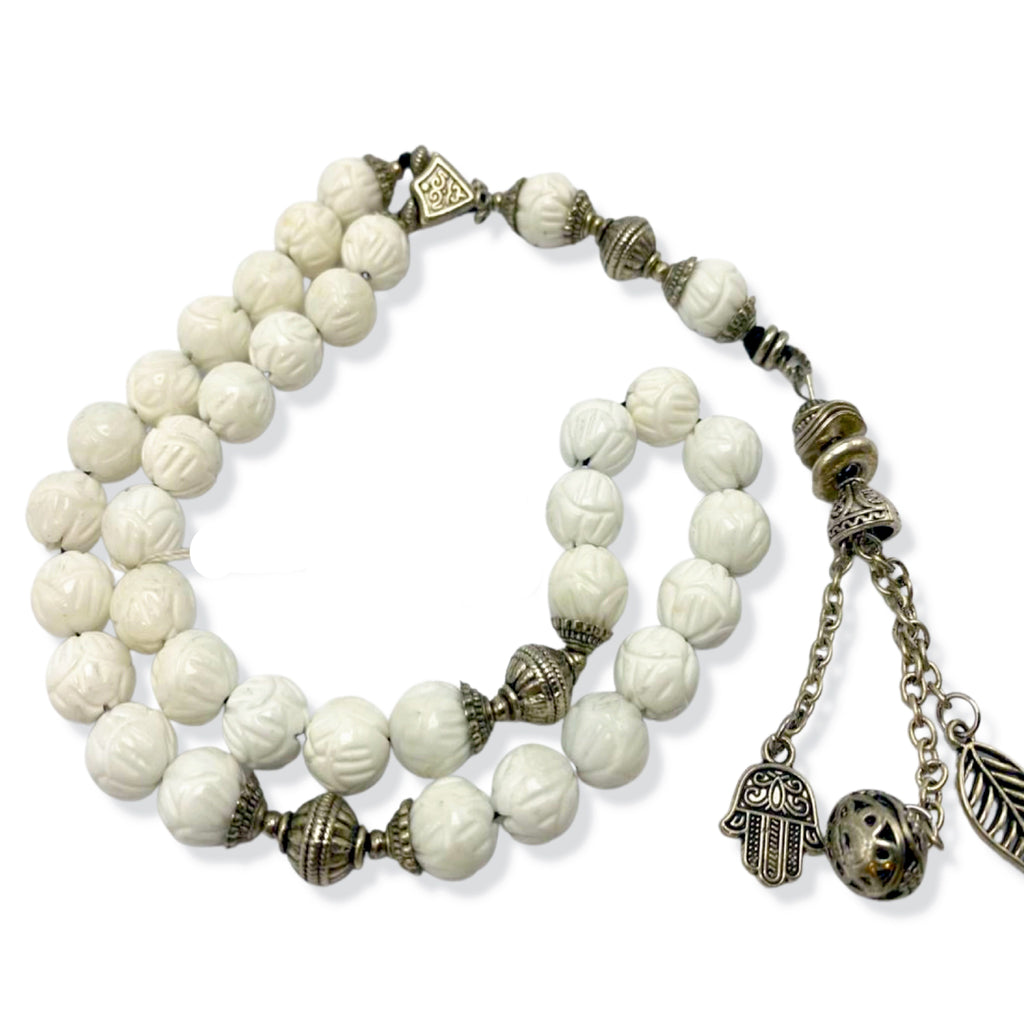 Prayer Beads Premium Ivory Gemstone