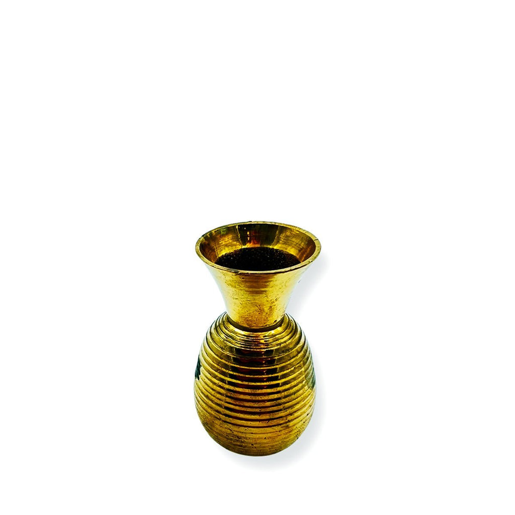 Mini Incense Holder Vase Brass