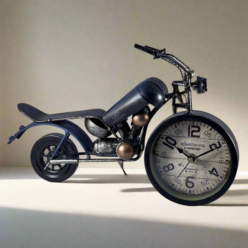 Motor Clock Desk Soft Wheel - Free Engraving