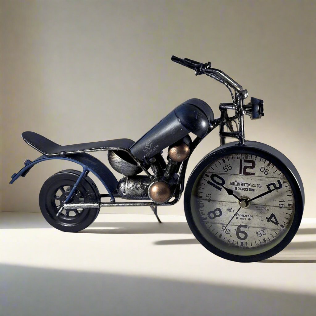 Motor Clock Desk Soft Wheel - Free Engraving