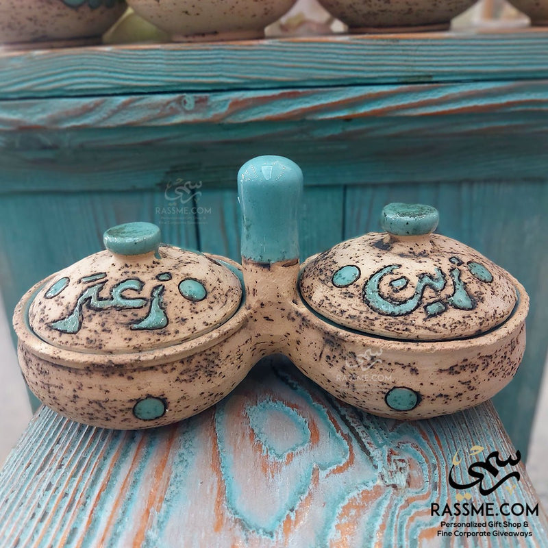 Nabatean Thyme & Oil Bowl- مطبقية زيت و زعتر