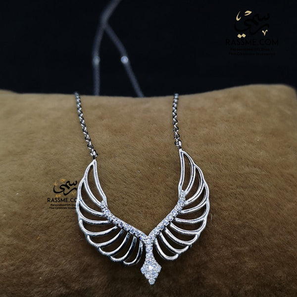 Silver 925 Angel Wings Necklace Chain