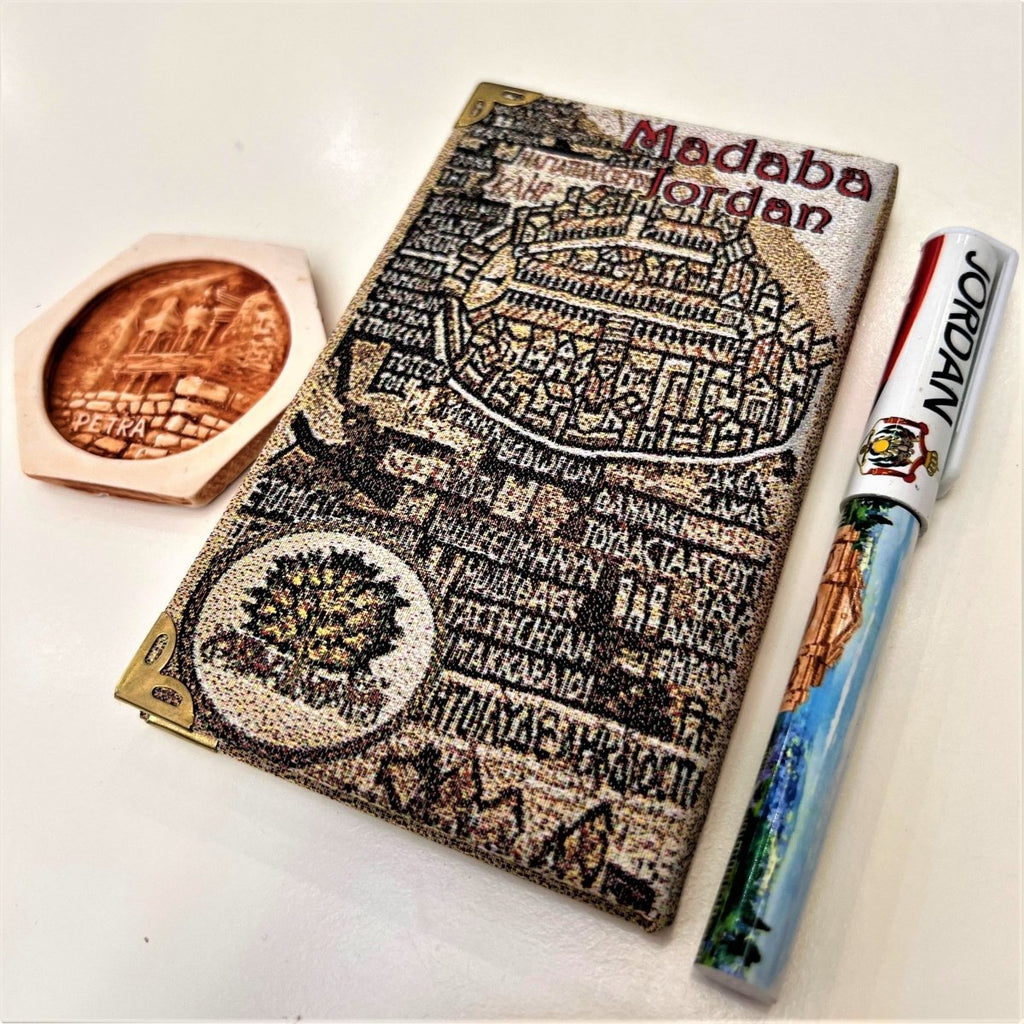 Notebook + Pen + Magnet Jordan Souvenir Set