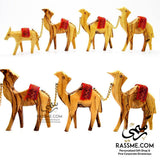 Olive Wood Camels Caravan and Donkey
