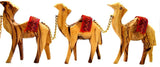 Olive Wood Camels Caravan and Donkey