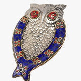 Owl Incense Stick Holder Tray Gemstone Ash Catcher