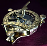 Personalized Astrolabe with Compass Solid Brass