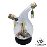 Personalized Authentic Handmade Two Orbit Bottle