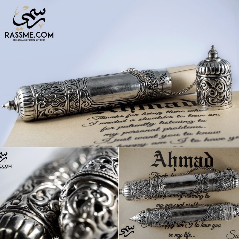 Personalized Letter Scroll With Paper Parchment Old Message