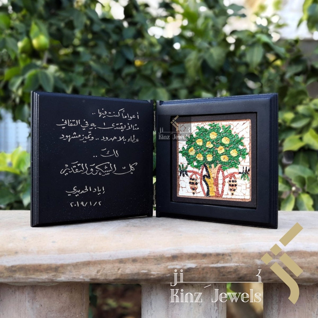 Personalized Wooden Open Book Tree Of Life Frames