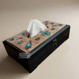 Personalized Wooden Tissue Box Cover Souvenirs from Jordan