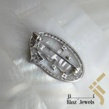 Sterling Silver Pin Brooch For Baby - Mashallah