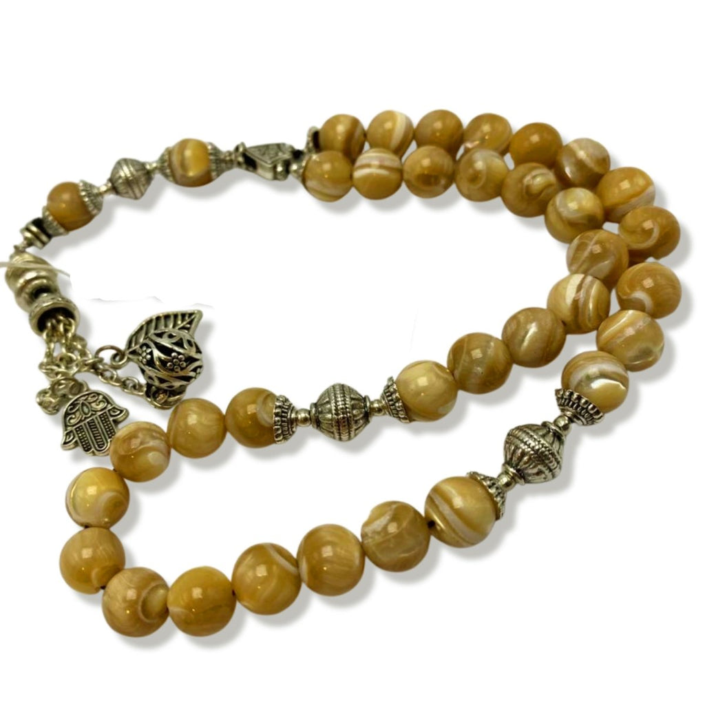 Prayer Beads Premium Mother of Pearl Stones
