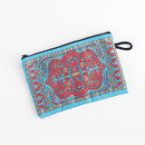 Slim Zipper Turkish coin purse, Bohemian style Turkish bags