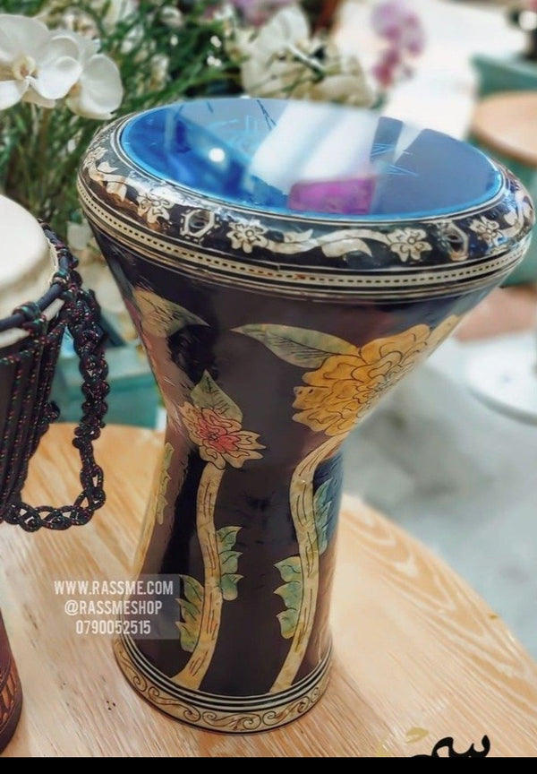 High Quality Mother of Pearl Wooden Doumbek / Darbuka Drum