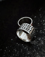 Silver 925 Jordanian Hatta Shemagh Kuffiyeh Ring