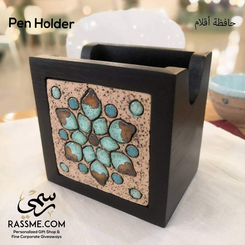 Desk Name Sign Set Nabatean Handmade - طقم مكتب في الاردن