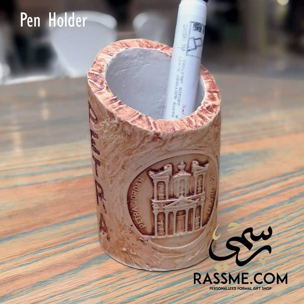 Souvenirs from Jordan Pen Holder Petra