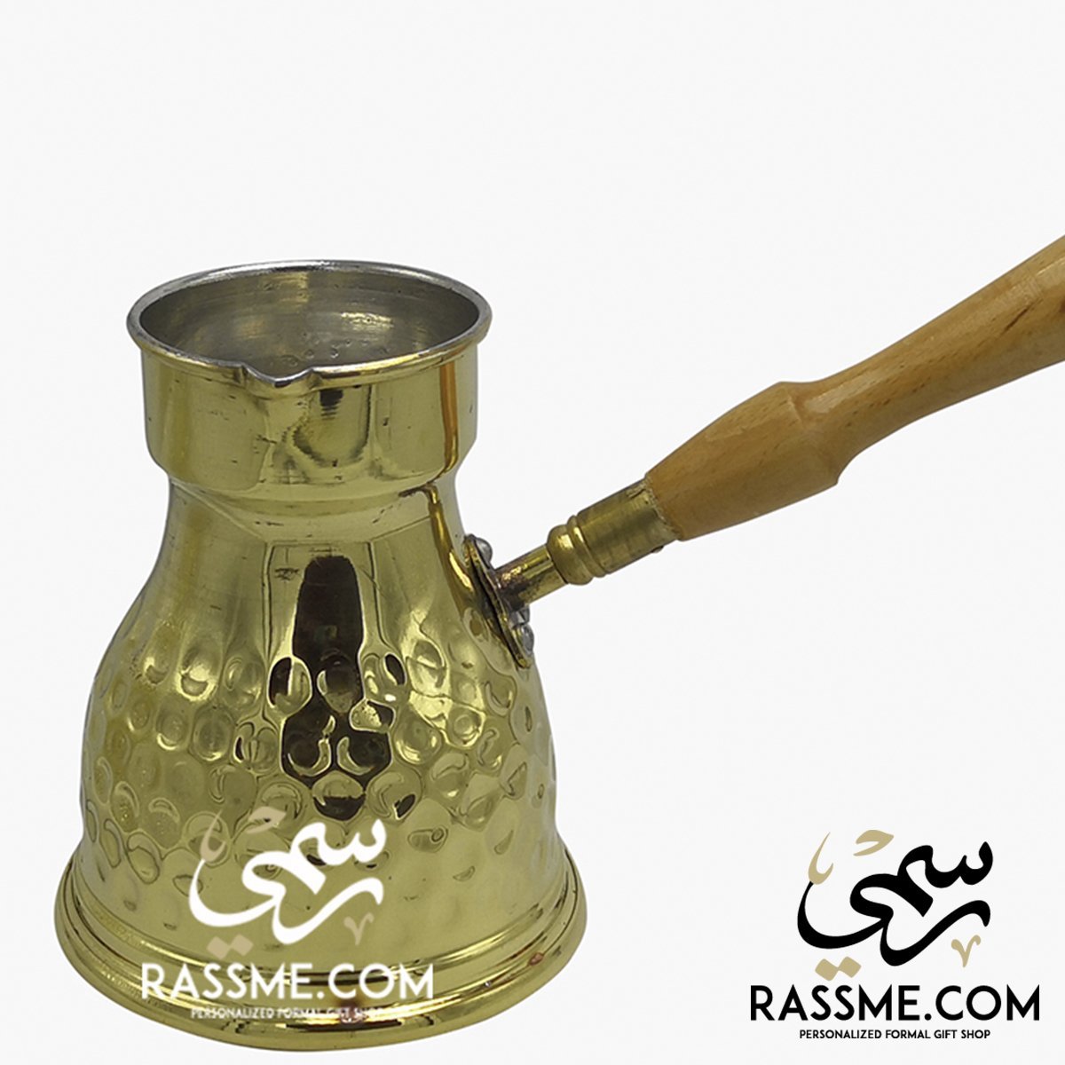 Solid Brass Handcrafted Coffee Pot