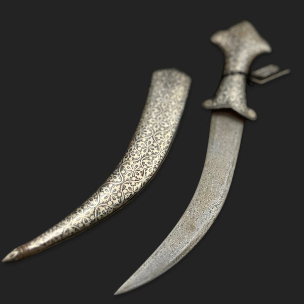 Silver Inlay Dagger