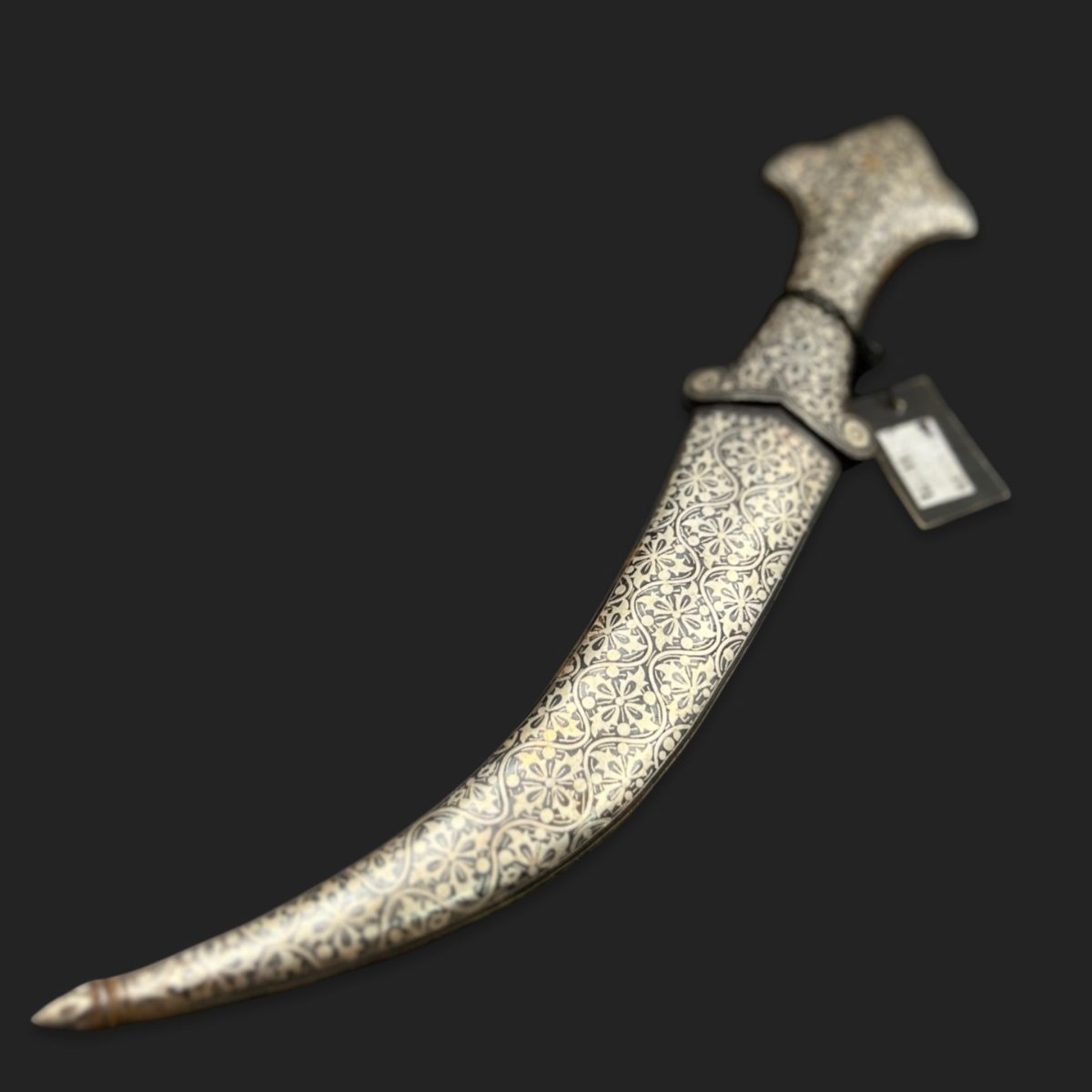 Silver Inlay Dagger