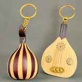 Small Wooden Oud Keychain Fidget