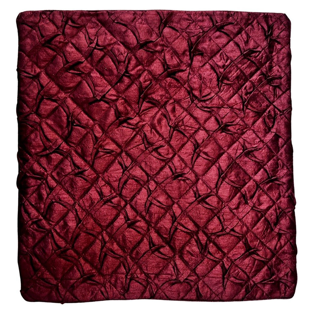 Soft Cushion Pillow Case Comfortable Throw Pillow Covers Maroon