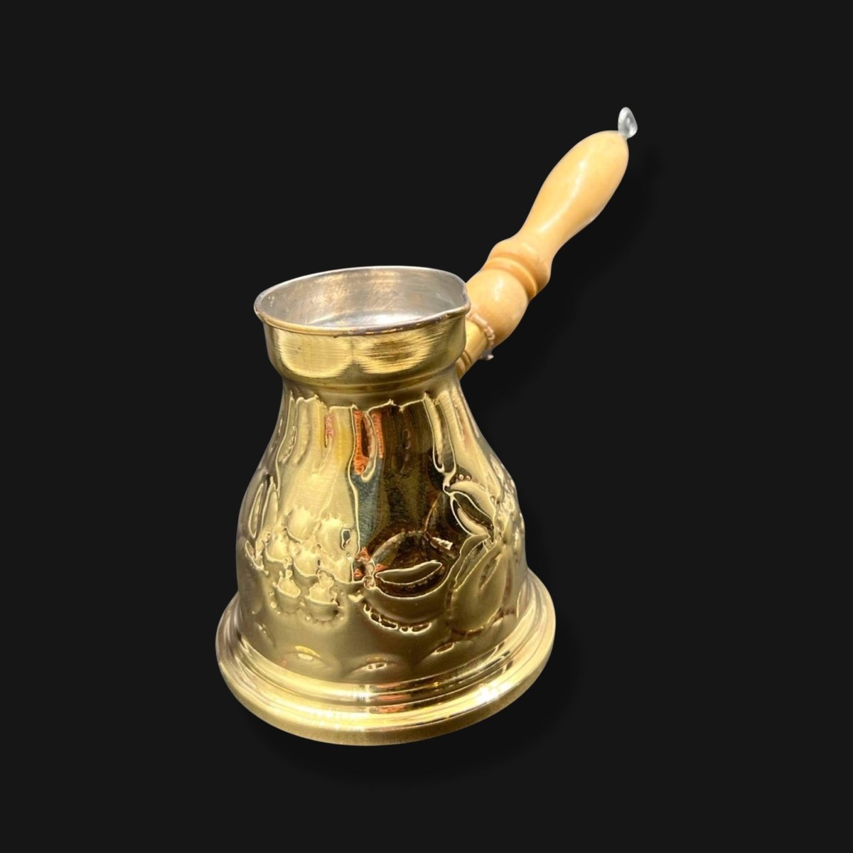 Solid Brass Handcrafted Coffee Pot
