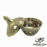Solid Brass Indian Made Date Plate / Incense Burner