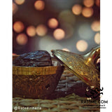 Solid Brass Indian Made Date Plate / Incense Burner