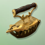 Solid Brass Iron Wooden Handle